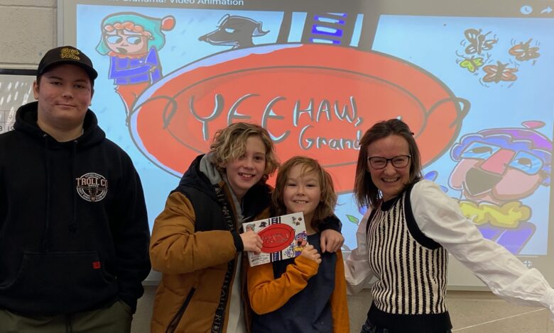 Teacher and students collaborate on new book | Bancroft this Week Teacher and students collaborate on new book | Bancroft this Week