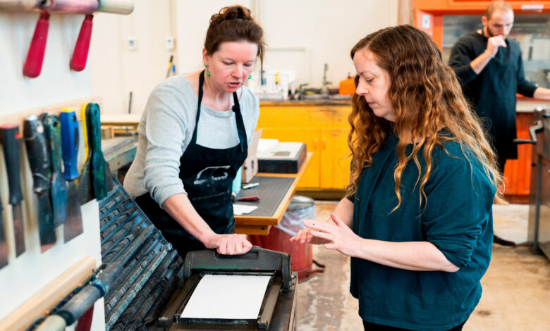 Art Department, Special Collections collaborate to reproduce historic Little Blue Books Art Department, Special Collections collaborate to reproduce historic Little Blue Books