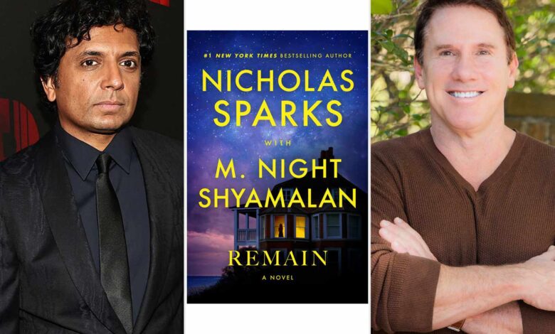M. Night Shymalan and Nicholas Sparks Collaborate on New Book (Exclusive) M. Night Shymalan and Nicholas Sparks Collaborate on New Book (Exclusive)