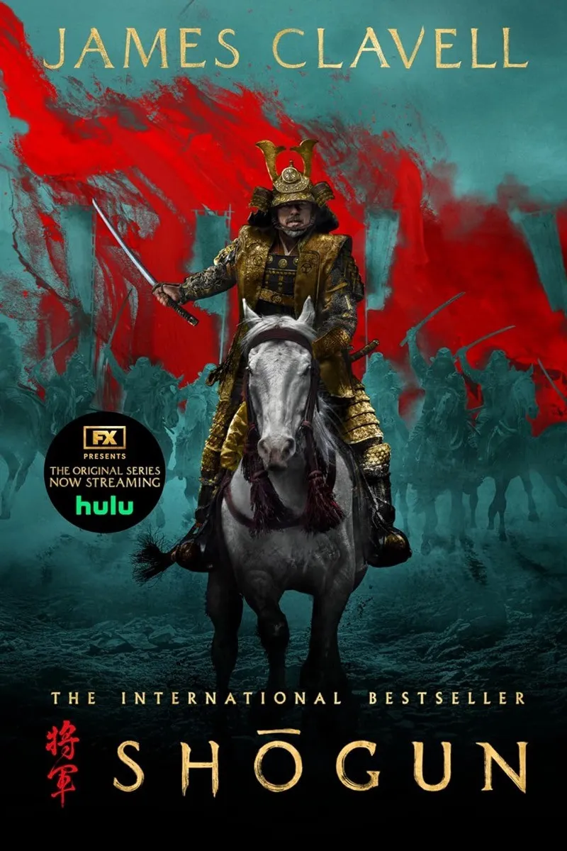"Shōgun" by James Clavell book cover