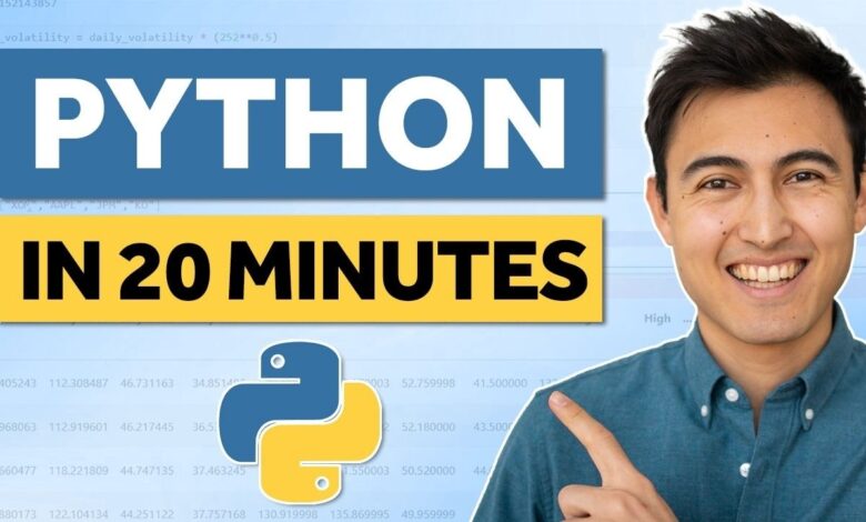 How to Learn Python Basics in Just 20 Minutes How to Learn Python Basics in Just 20 Minutes