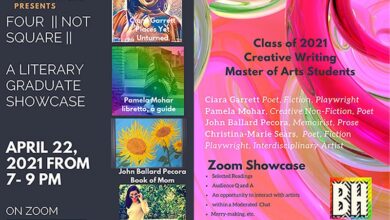 Eastern Michigan University and BathHouse Events present the 2021 literary reading and virtual graduate student showcase