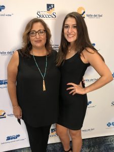 Monica Brown and daughter